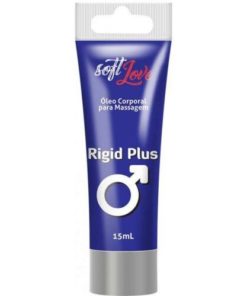 Rigid Plus Bisnaga 15ml - Retarda a ejaculação - SOFT LOVE