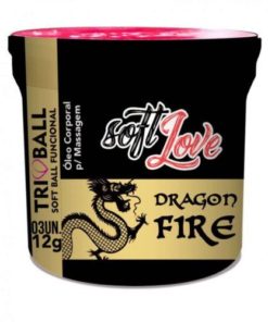 Soft ball triball Dragon Fire - quente, super quente e excitante c 3 unidades - Soft Love