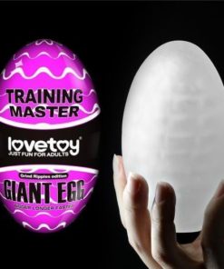 BIG EGG Masturbador masculino com formato de ovo gigante - LOVE TOY