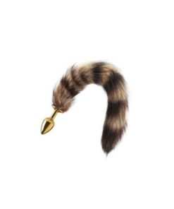 Lust Metal - Plug Raccoon Tail Gold