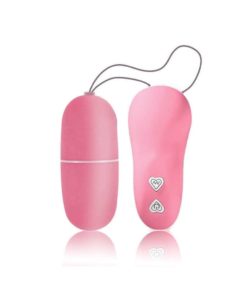 Vibrador Bullet egg controle wireless 20 Vibrações Prova Dágua - Soft Touch - Rosa