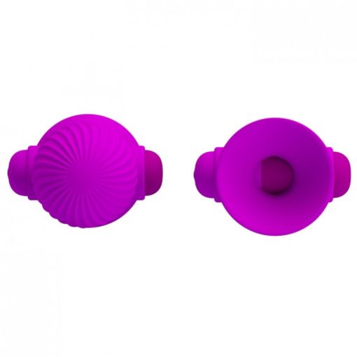 Estimulador Recarregável Para Mamilos Com Sucção E 12 Modos De Vibração - Pretty Love Nipple Sucker