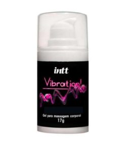 Gel para Massagem Vibration Chocolate - INTT - Estimula Vibra Excita - Vibrador Líquido - 17 g