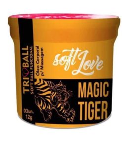 Soft ball triball Magic Tiger - c 3 unidades - Soft Love