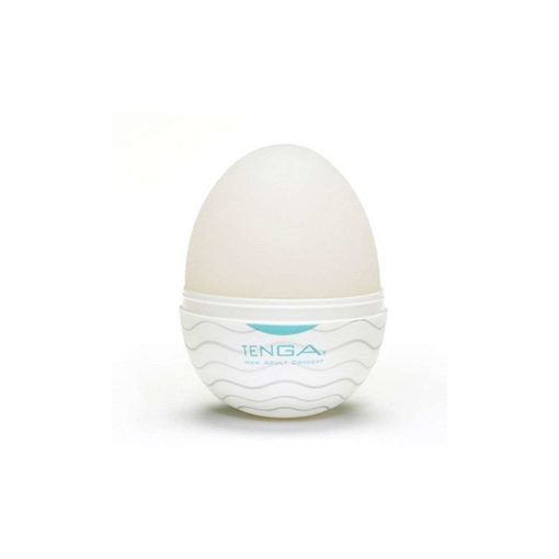 Tenga Egg - Wavy (Ovo masturbador com textura ondulada com lubrificante)