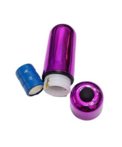 Mini Vibrador Power Bullet Cápsula - Lilás Metalizado